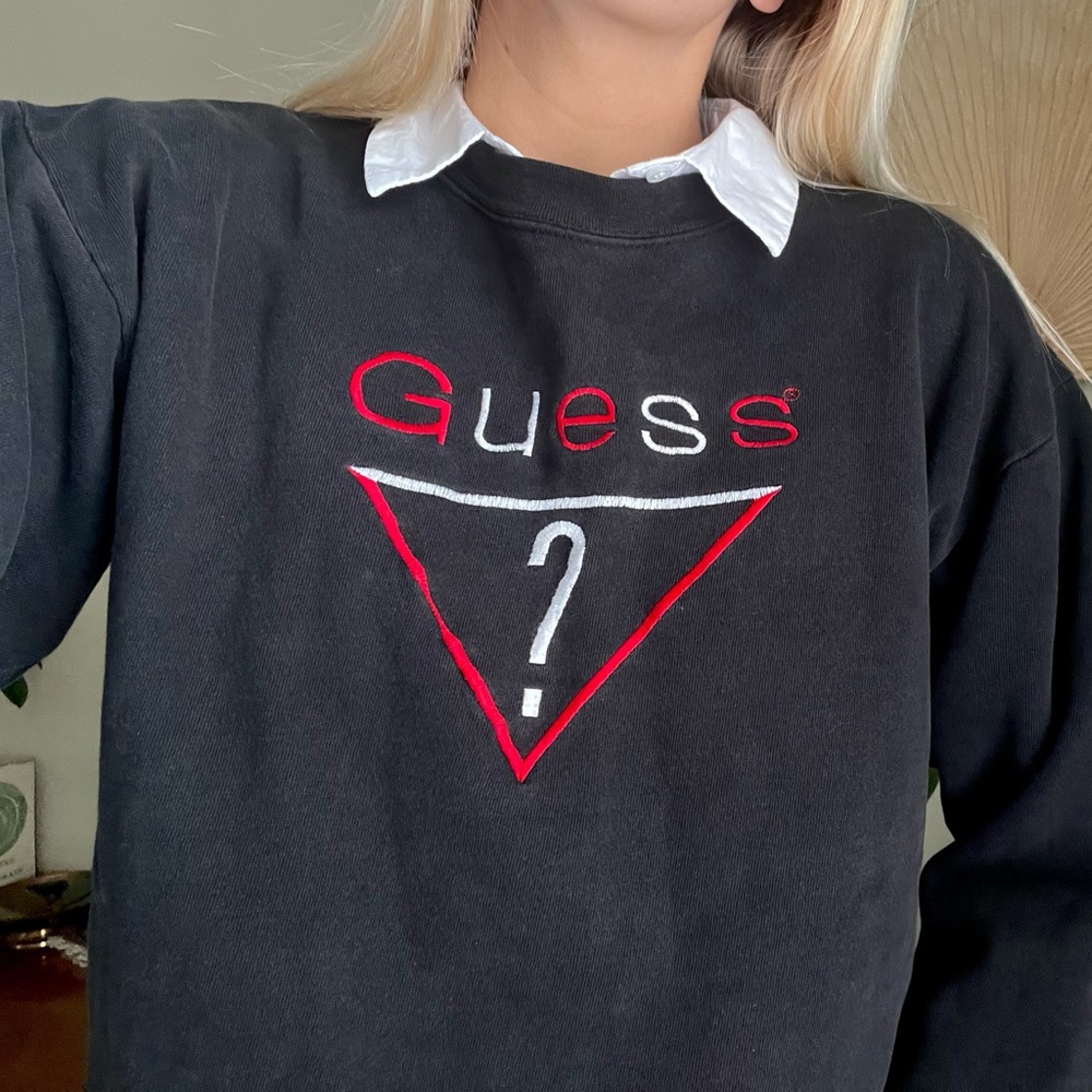 Vintage Guess crew neck sweatshirt
